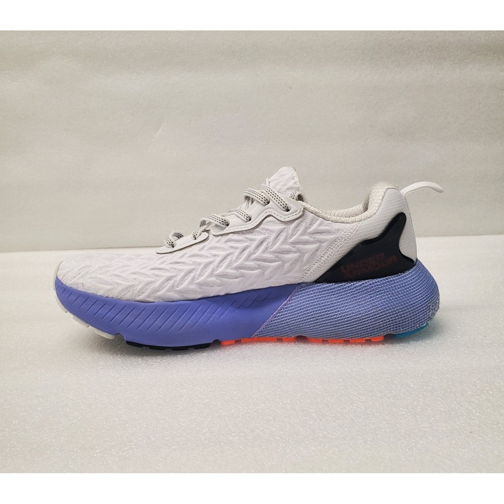 Under Armour HOVR Mega 3 Clone Womens Running Shoes White/Blue size 9 - Picture 3 of 11
